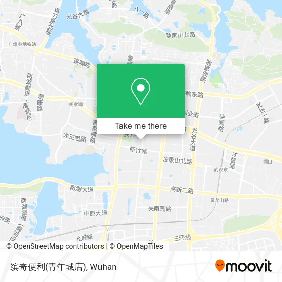 缤奇便利(青年城店) map