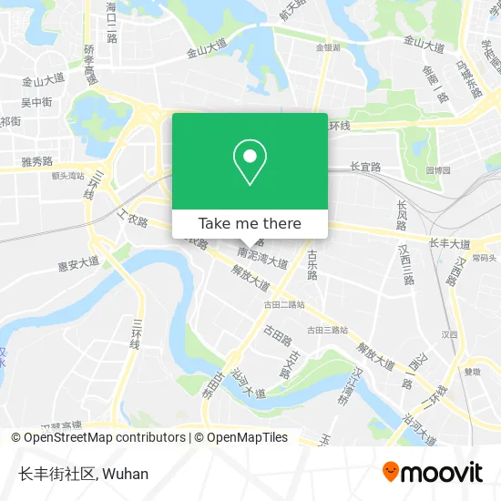 长丰街社区 map