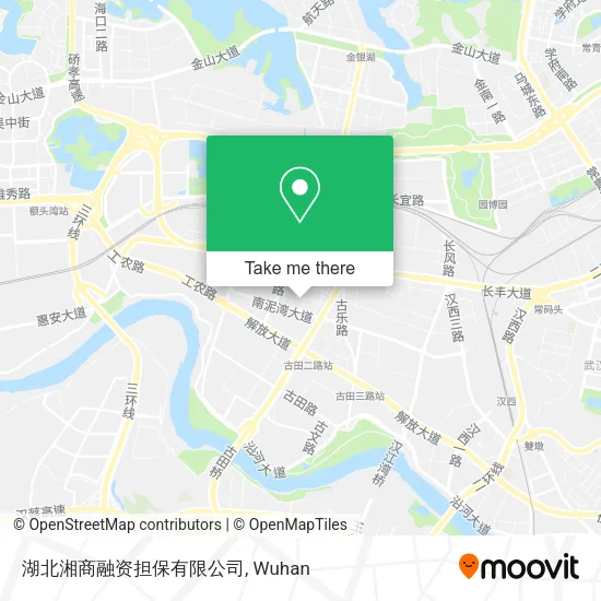 湖北湘商融资担保有限公司 map
