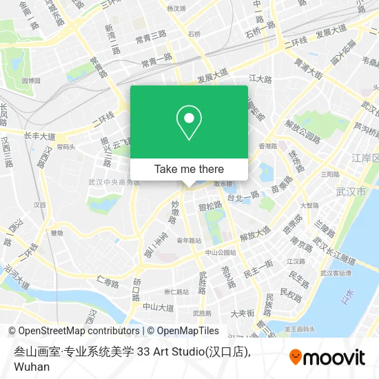 叁山画室·专业系统美学 33 Art Studio(汉口店) map