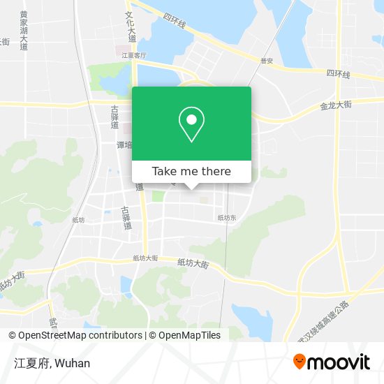 江夏府 map