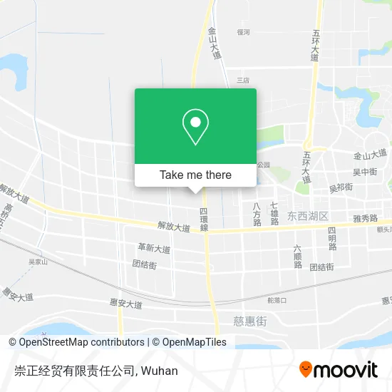 崇正经贸有限责任公司 map
