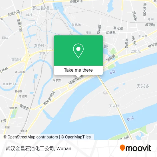 武汉金昌石油化工公司 map