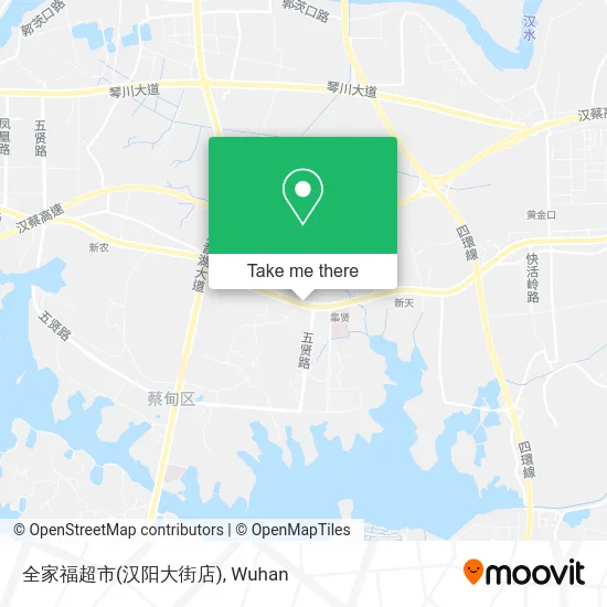 全家福超市(汉阳大街店) map