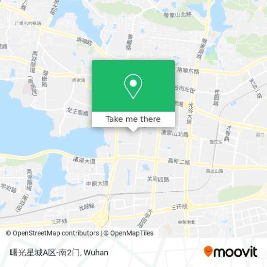 曙光星城A区-南2门 map