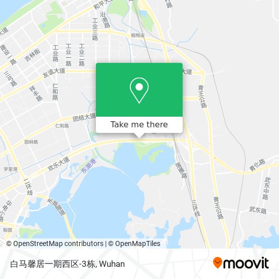 白马馨居一期西区-3栋 map