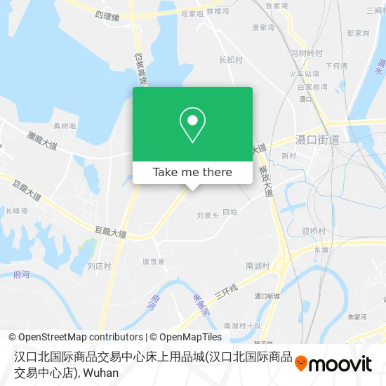 汉口北国际商品交易中心床上用品城(汉口北国际商品交易中心店) map