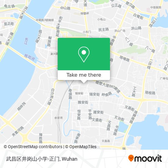 武昌区井岗山小学-正门 map