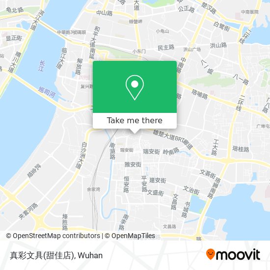 真彩文具(甜佳店) map