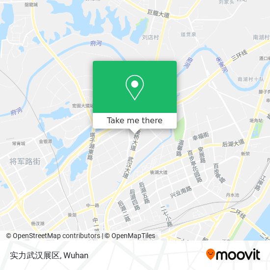 实力武汉展区 map