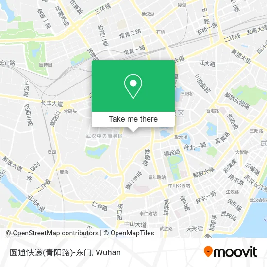 圆通快递(青阳路)-东门 map