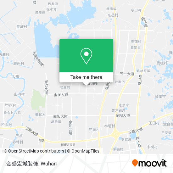 金盛宏城装饰 map