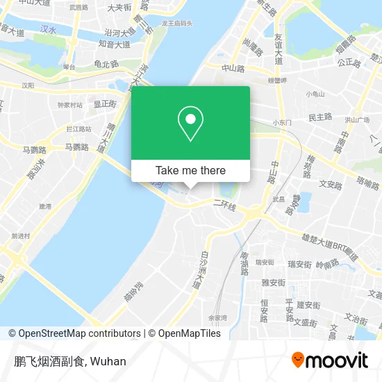 鹏飞烟酒副食 map