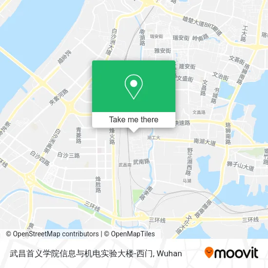 武昌首义学院信息与机电实验大楼-西门 map