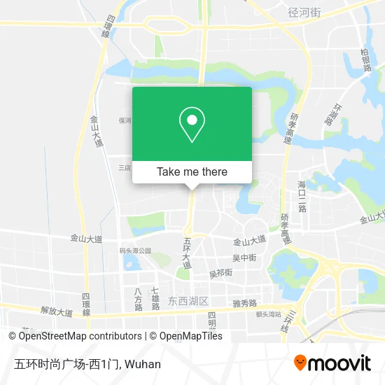 五环时尚广场-西1门 map