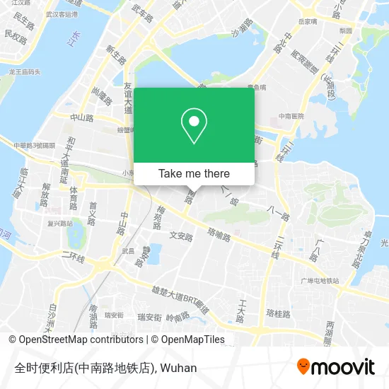 全时便利店(中南路地铁店) map