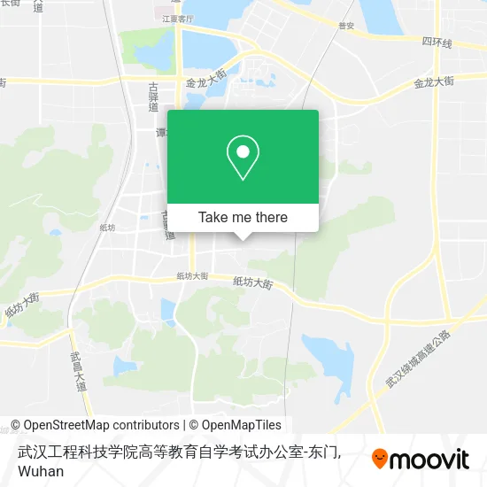 武汉工程科技学院高等教育自学考试办公室-东门 map