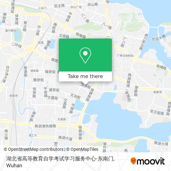 湖北省高等教育自学考试学习服务中心-东南门 map