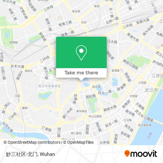 妙三社区-北门 map