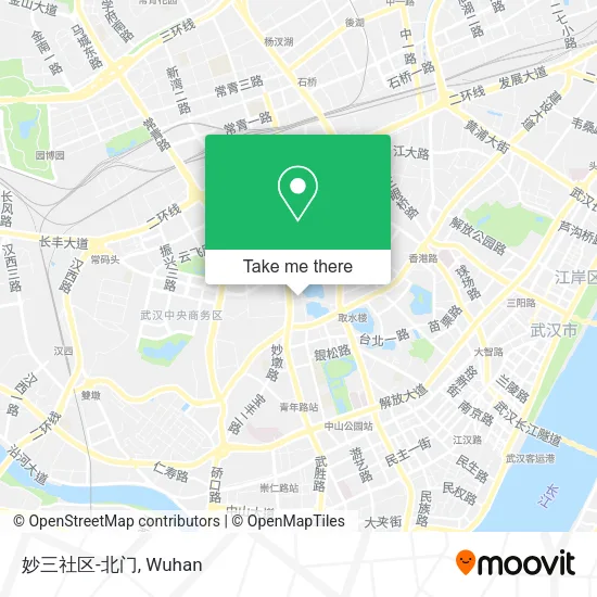 妙三社区-北门 map