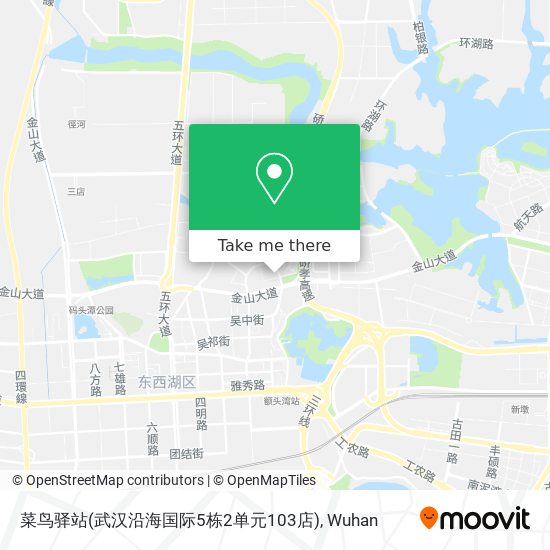 菜鸟驿站(武汉沿海国际5栋2单元103店) map