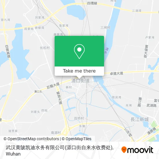 武汉黄陂凯迪水务有限公司(滠口街自来水收费处) map