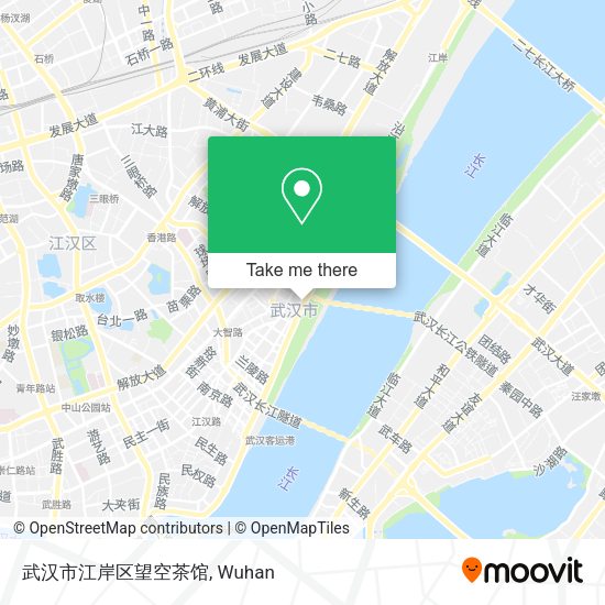 武汉市江岸区望空茶馆 map