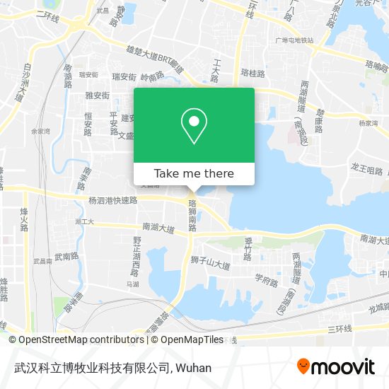 武汉科立博牧业科技有限公司 map