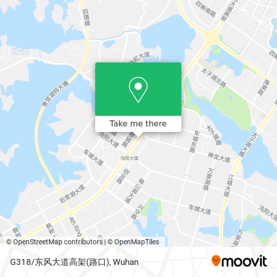 G318/东风大道高架(路口) map