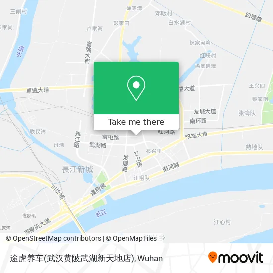 途虎养车(武汉黄陂武湖新天地店) map