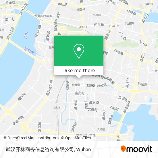 武汉开林商务信息咨询有限公司 map