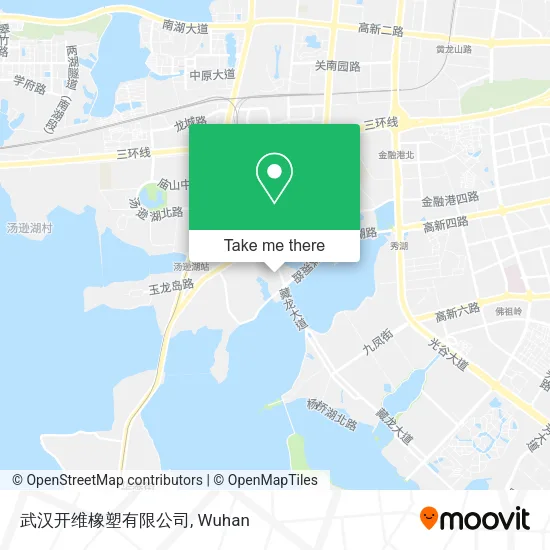 武汉开维橡塑有限公司 map