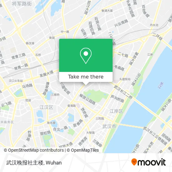 武汉晚报社主楼 map
