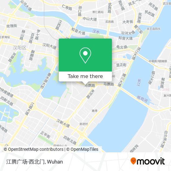 江腾广场-西北门 map