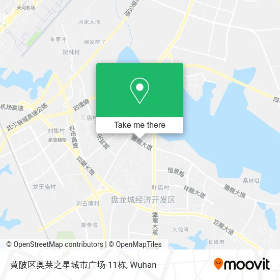 黄陂区奥莱之星城市广场-11栋 map