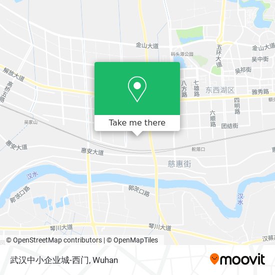 武汉中小企业城-西门 map