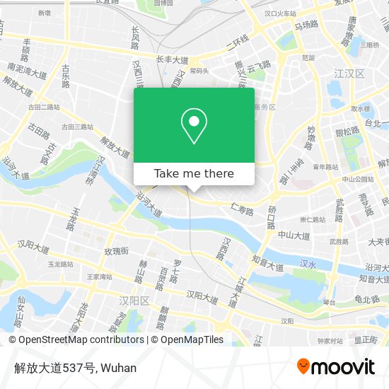 解放大道537号 map