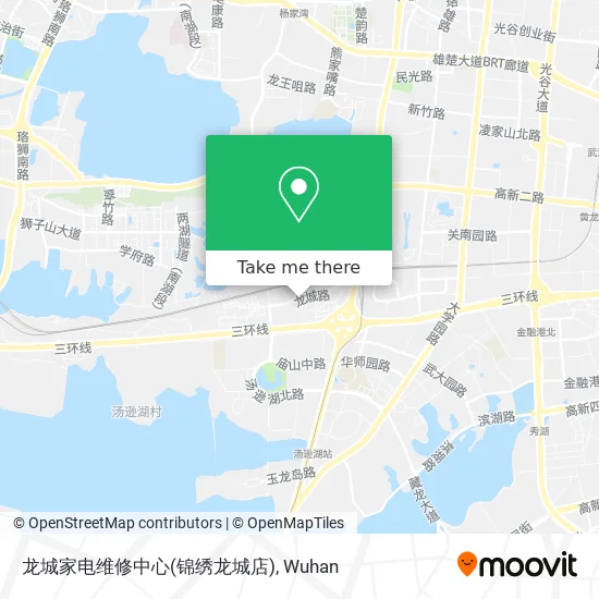 龙城家电维修中心(锦绣龙城店) map