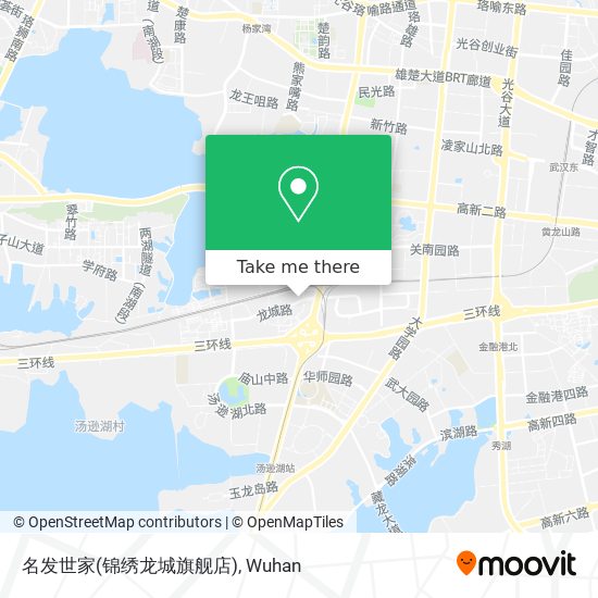 名发世家(锦绣龙城旗舰店) map