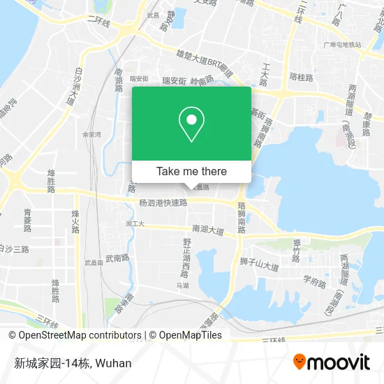 新城家园-14栋 map