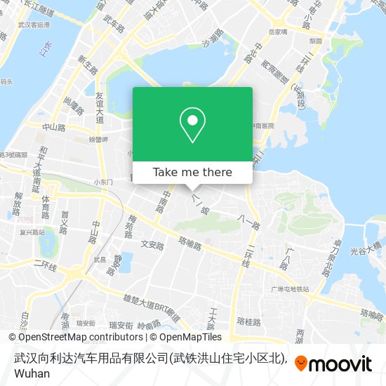 武汉向利达汽车用品有限公司(武铁洪山住宅小区北) map
