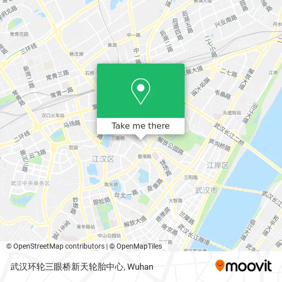 武汉环轮三眼桥新天轮胎中心 map
