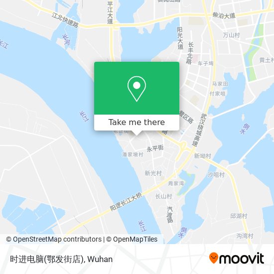 时进电脑(鄂发街店) map