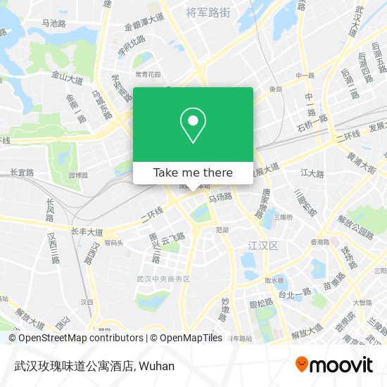 武汉玫瑰味道公寓酒店 map