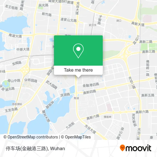 停车场(金融港三路) map