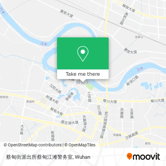 蔡甸街派出所蔡甸江滩警务室 map
