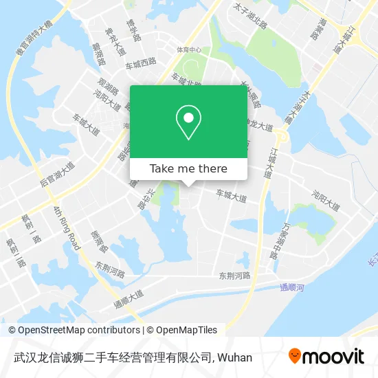 武汉龙信诚狮二手车经营管理有限公司 map
