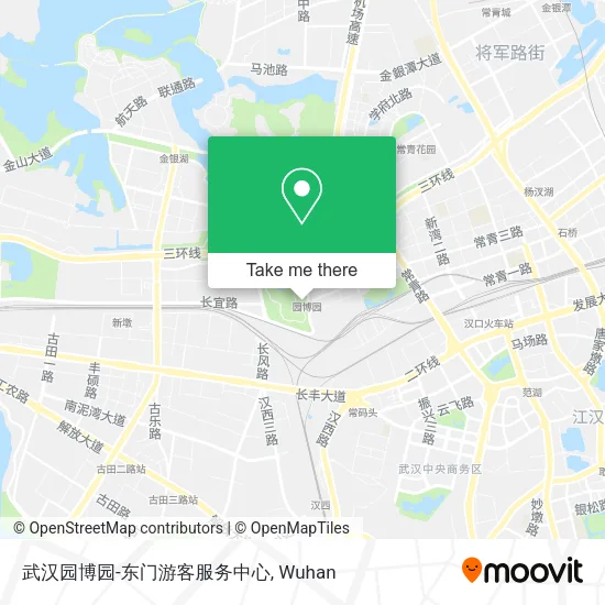 武汉园博园-东门游客服务中心 map