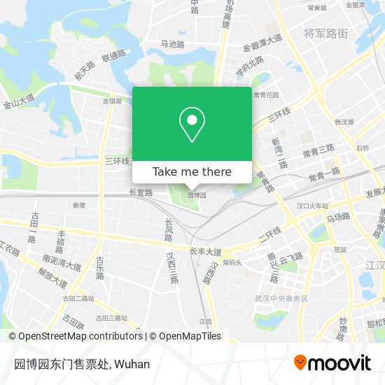 园博园东门售票处 map