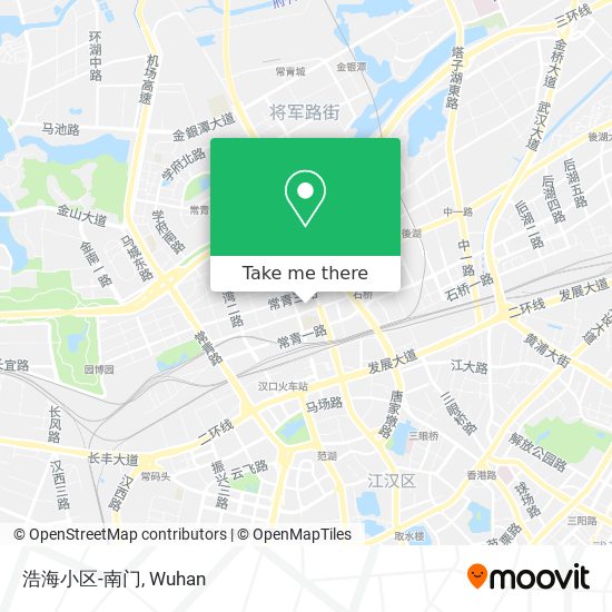浩海小区-南门 map